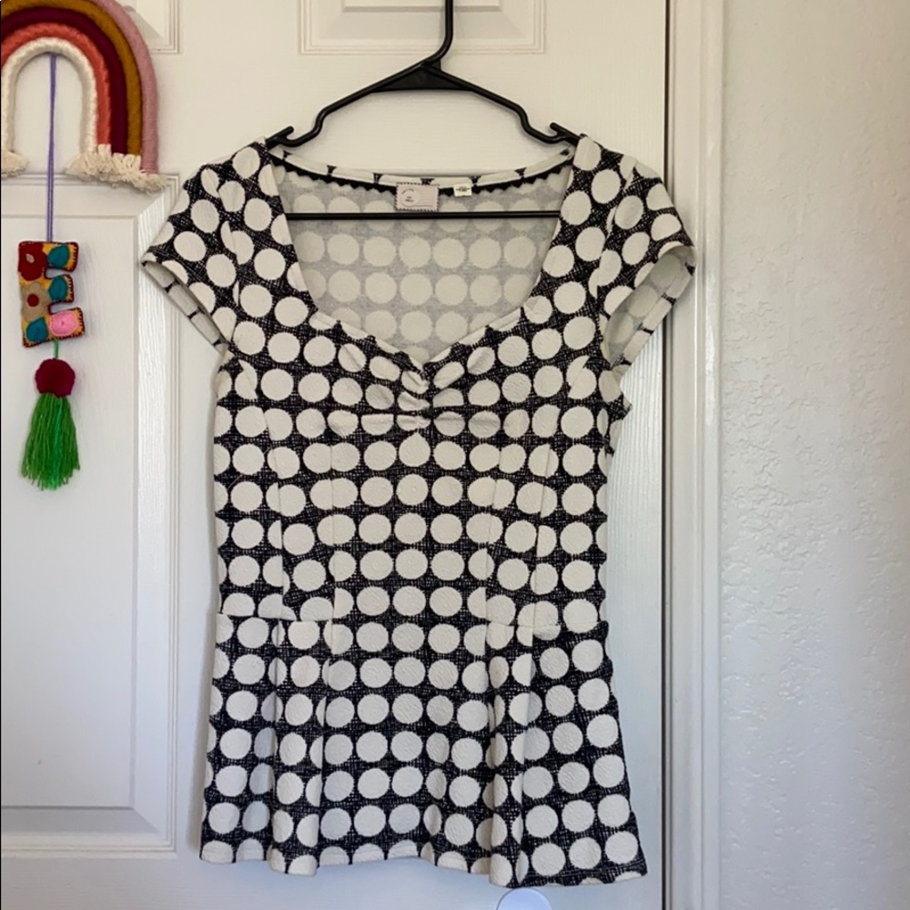 ANTHROPOLOGIE PEPLUM TOP ♥️